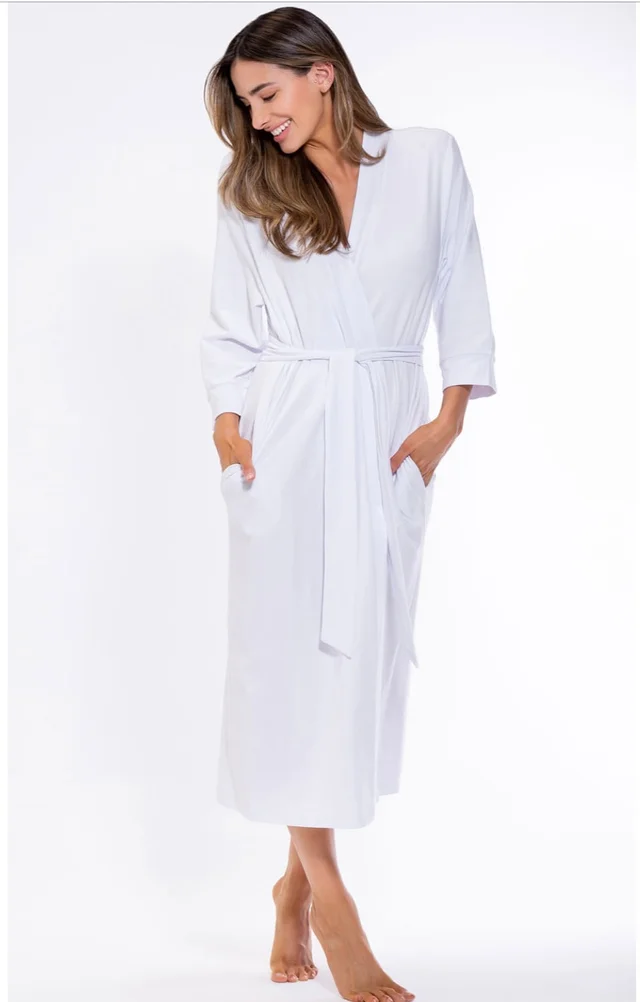 kimono dress white