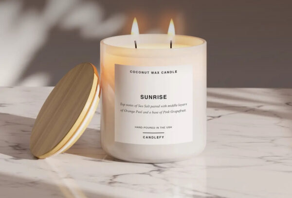 Sunrise Coconut Wax Candle